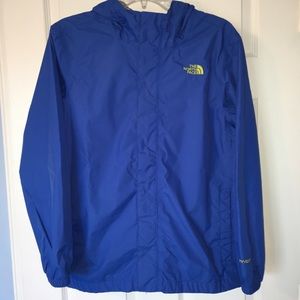 ✨EUC North Face Hyvent Blue Rain Jacket✨